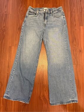 LOFT Light Blue Wide Leg Jeans